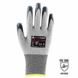ActiveHand NT-543 Köpük Nitril Kaplı Kesilme Dirençli Eldiven