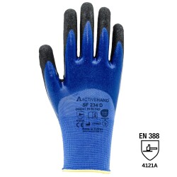 ActiveHand SF-234D Candy Finish Nitril Kaplı Kesilmez Eldiven