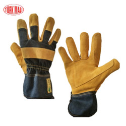 Alp 302 Kesilmez Dynamo Astarlı Deri Takviyeli İş Eldiveni